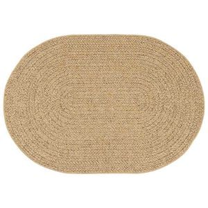 vidaXL Matta ZIZUR Brun 170 x 120 cm Polypropylen