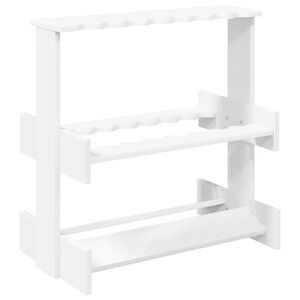 vidaXL Biljardk&ouml;st&aring;ng Konstruerat tr&auml; 60 x 35 x 60 cm Vit