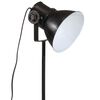 vidaXL Golvlampa 25 W svart 35x35x65/95 cm E27