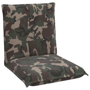 vidaXL Justerbar golvstol Arm&eacute; Tyg