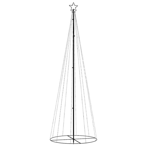 vidaXL Julgranskon blå 310 LEDs 100x300 cm