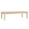 vidaXL Soffbord 110x50x30 cm massiv furu