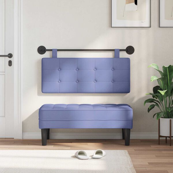 vidaXL H&auml;ngande Huvudgavel V&auml;ggmonterad tyg