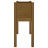 vidaXL Odlingslådor 2 st honungsbrun 70x31x70 cm massiv furu