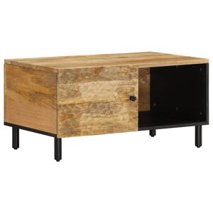 vidaXL Soffbord 80x50x40 cm massivt mangotr&auml;