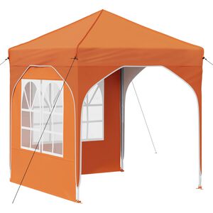 vidaXL Pop-up Partyt&auml;lt 192 x 192 x 245 cm Orange