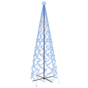 vidaXL Julgranskon bl&aring; 1400 LEDs 160x500 cm
