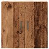 vidaXL Väggskåp åldrat trä 60x31x60 cm konstruerat trä