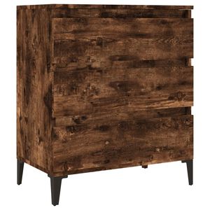 vidaXL Byr&aring; r&ouml;kf&auml;rgad ek 60x35x70 cm konstruerat tr&auml;
