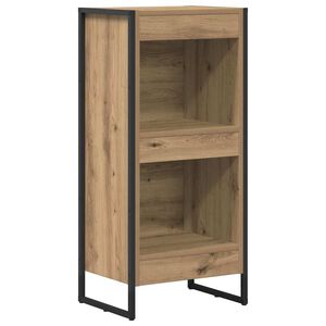 vidaXL Boksk&aring;p 40 x 30 x 86,5 cm Konstruerat tr&auml; Artisan Ek