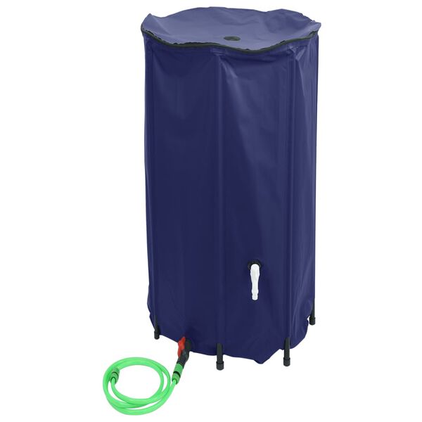 vidaXL Vattentank med kran vikbar 380 L PVC