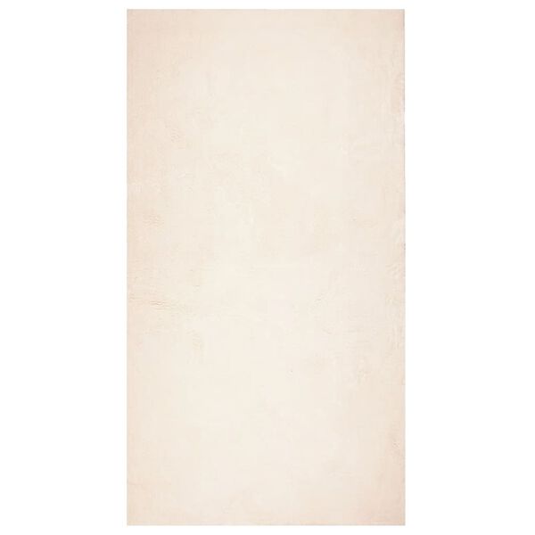 vidaXL Mjuk matta HUARTE med kort lugg tv&auml;ttbar beige 80x150 cm