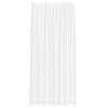 vidaXL Spetsgardin Vit 280 x 200 cm Polyester