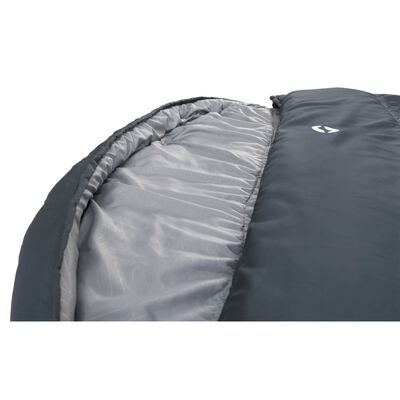 Outwell Dubbel sovsäck Campion Lux vänsterplacerat blixtlås mörkgrå