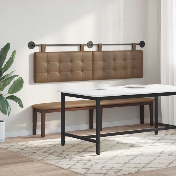 vidaXL H&auml;ngande Huvudgavel V&auml;ggmonterad Konstl&auml;der