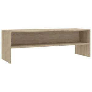 vidaXL Tv-b&auml;nk sonoma-ek 120x40x40 cm konstruerat tr&auml;