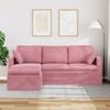 vidaXL Soffa Rosa
