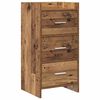vidaXL Sideboard Gammalt tr&auml; 40 x 36 x 80 cm Konstruerat tr&auml;
