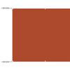 vidaXL Markis vertikal terrakotta 100x800 cm oxfordtyg