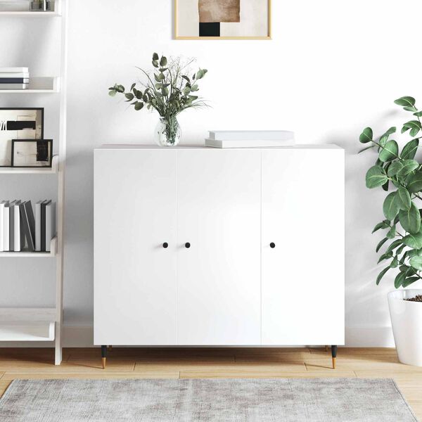 vidaXL Sk&aring;psknopp 1011 pcs Svart J&auml;rn