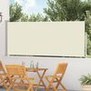 vidaXL Inf&auml;llbar sidomarkis 120x500 cm gr&auml;ddvit