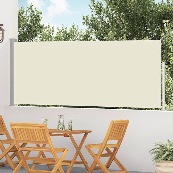 vidaXL Inf&auml;llbar sidomarkis 120x500 cm gr&auml;ddvit