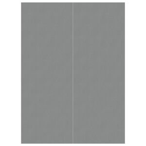 vidaXL Bottenmatta ljusgr&aring; 300x200 cm polyester geotextil