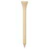 vidaXL Golfpeggar 1000 st 83 mm bambu