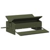 vidaXL Kyckling Trampmatare Olivgr&ouml;n 75 x 53 x 20,5 cm 10 kg