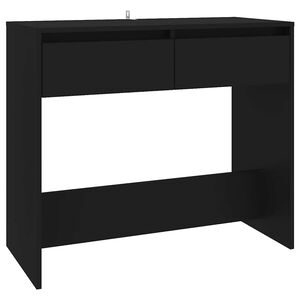 vidaXL Konsolbord svart 89x41x76,5 cm konstruerat tr&auml;