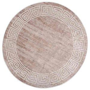 vidaXL Matta tv&auml;ttbar 120 cm beige