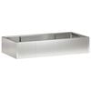 vidaXL St&ouml;dv&auml;gg 6 st 200 x 100 x 40 cm Rostfritt st&aring;l Silver