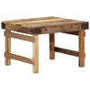 vidaXL Kaffeebord Brun 60 x 55 x 40 cm Solid &aring;tervunnen tr&auml;
