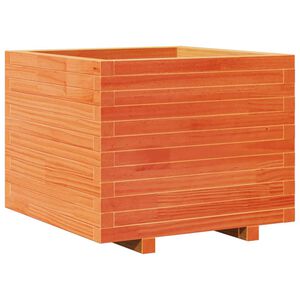 vidaXL Odlingsl&aring;da vaxbrun 60x60x49,5 cm massiv furu