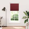 vidaXL Plisserad persienn Bordeaux r&ouml;d 95x200 cm tyg bredd 94,4 cm