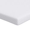 vidaXL Memory foam madrass toppers 80 x 200 cm Thick Mjuk Vit