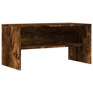 vidaXL Tv-b&auml;nk r&ouml;kf&auml;rgad ek 80x40x40 cm konstruerat tr&auml;