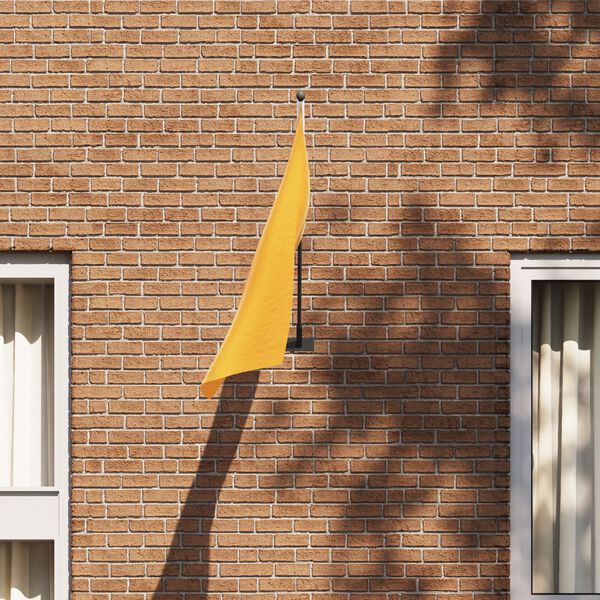 vidaXL Flaggst&aring;ngsh&aring;llare Svart 10.5 x 7.5 x 0.2 cm St&aring;l