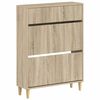 vidaXL Skosk&aring;p ARNHEM 78 x 24 x 103 cm Konstruerat tr&auml; Sonoma-ek