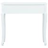 vidaXL Avlastningsbord vit 80x40x74 cm tr&auml;