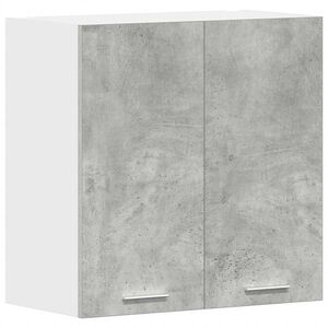 vidaXL V&auml;ggsk&aring;p f&ouml;r k&ouml;k betonggr&aring; 60x31x60 cm konstruerat tr&auml;
