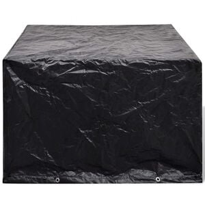vidaXL &Ouml;verdrag f&ouml;r tr&auml;dg&aring;rdsm&ouml;bler med 8 &ouml;ljetter 113 x 113 x 73 cm