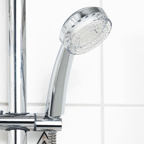 HI Duschhuvud med LED 8 cm