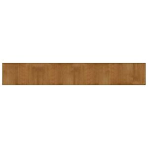 vidaXL Matta rektangul&auml;r brun 60x400 cm bambu