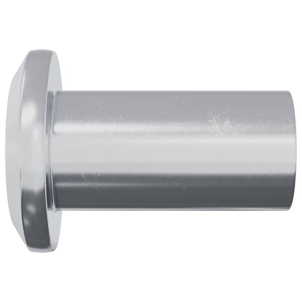 vidaXL L&aring;smutter 12 pcs Nickel M6 x 25 mm St&aring;l