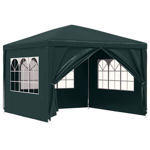 vidaXL Partyt&auml;lt 3x3 m gr&ouml;n