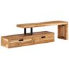 vidaXL TV-b&auml;nk (118-200) x 30x40 cm massivt tr&auml; akacia