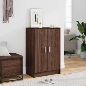vidaXL Skost&auml;ll brun ek 60x35x92 cm konstruerat tr&auml;
