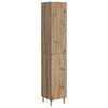 vidaXL Sk&aring;pset 2 pcs 33 x 34,5 x 90 cm Konstruerat tr&auml;