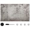 vidaXL Magnetisk tavla glasskiva 100x60 cm